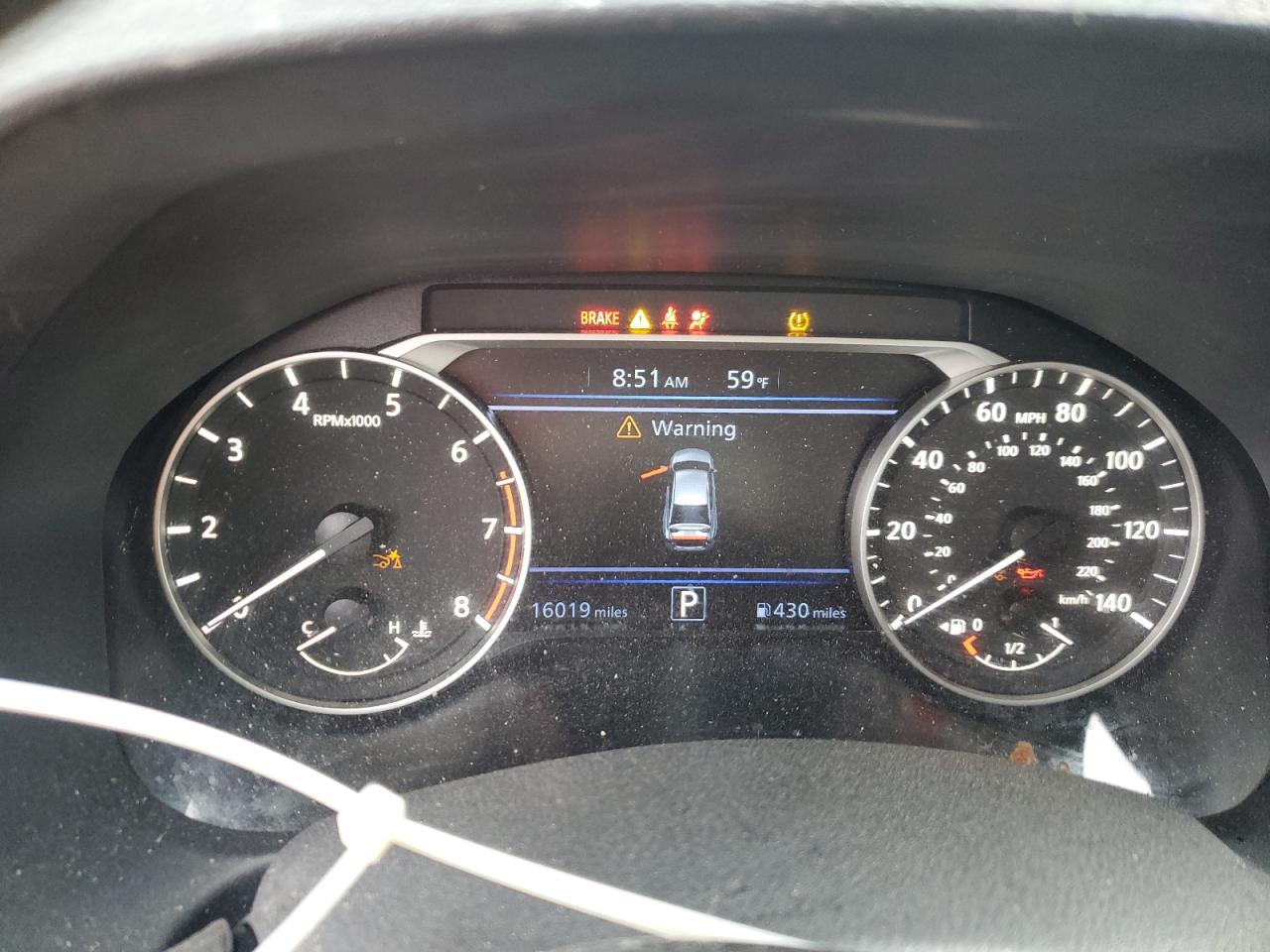 2022 NISSAN ALTIMA SV VIN:1N4BL4DVXNN331696