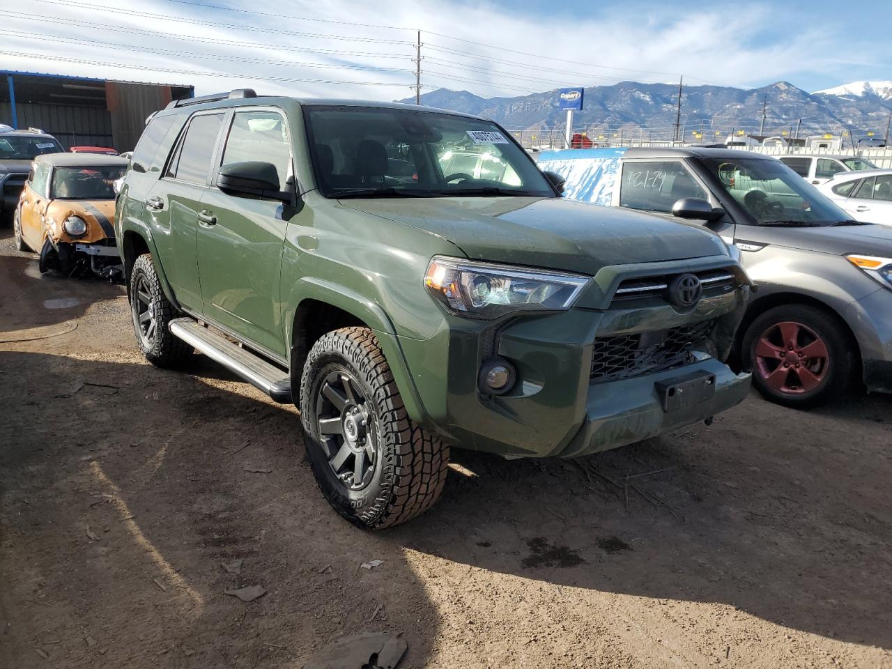2022 TOYOTA 4RUNNER TRAIL VIN:JTETU5JR3N5974489