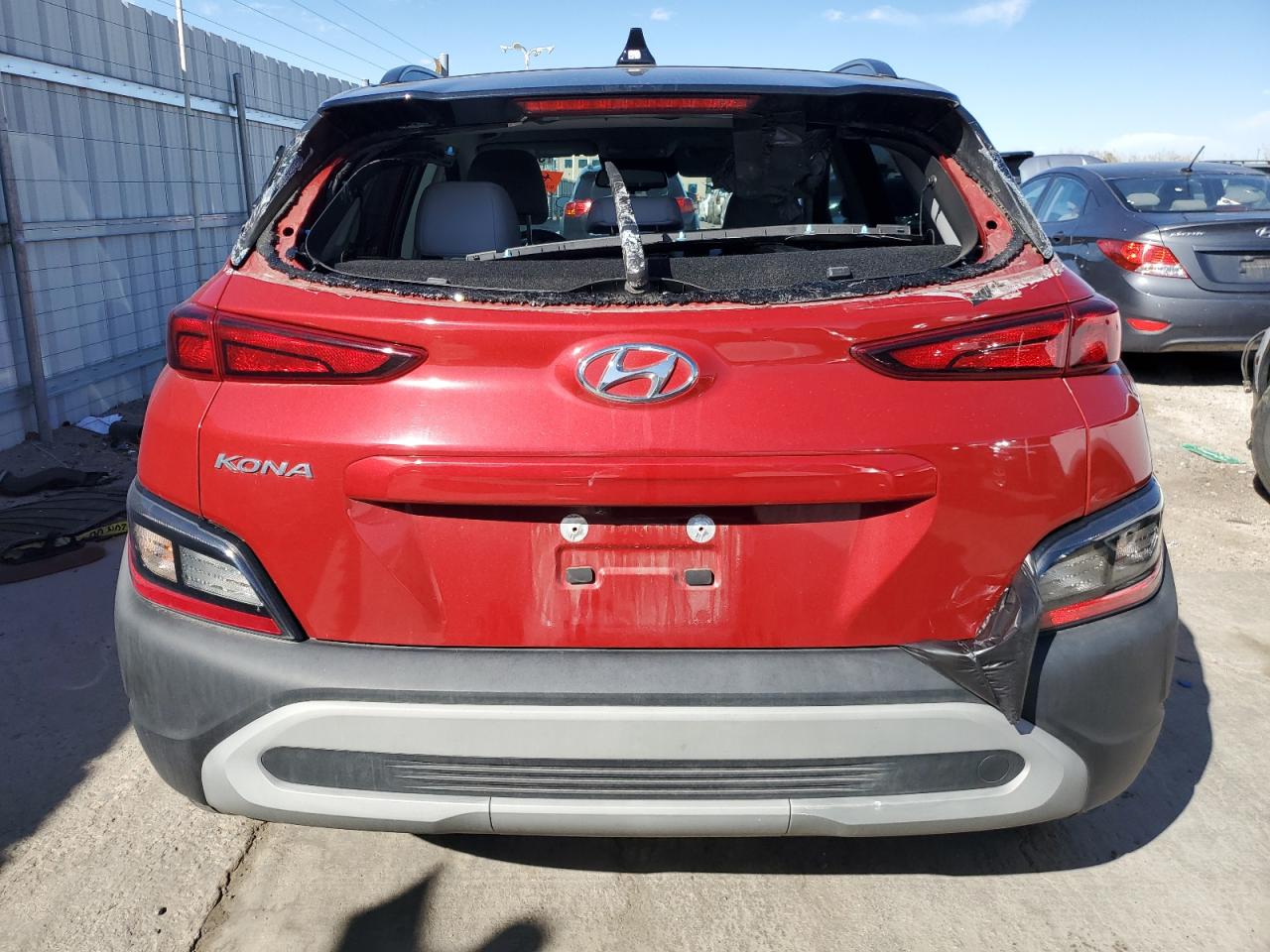 2022 HYUNDAI KONA SEL VIN:KM8K62AB4NU780535