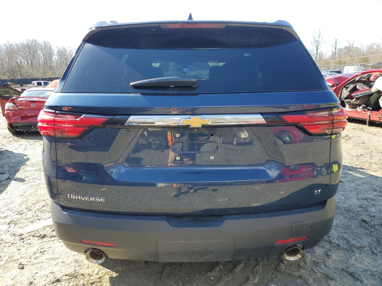 2022 CHEVROLET TRAVERSE LT VIN:1GNERHKW8NJ134324
