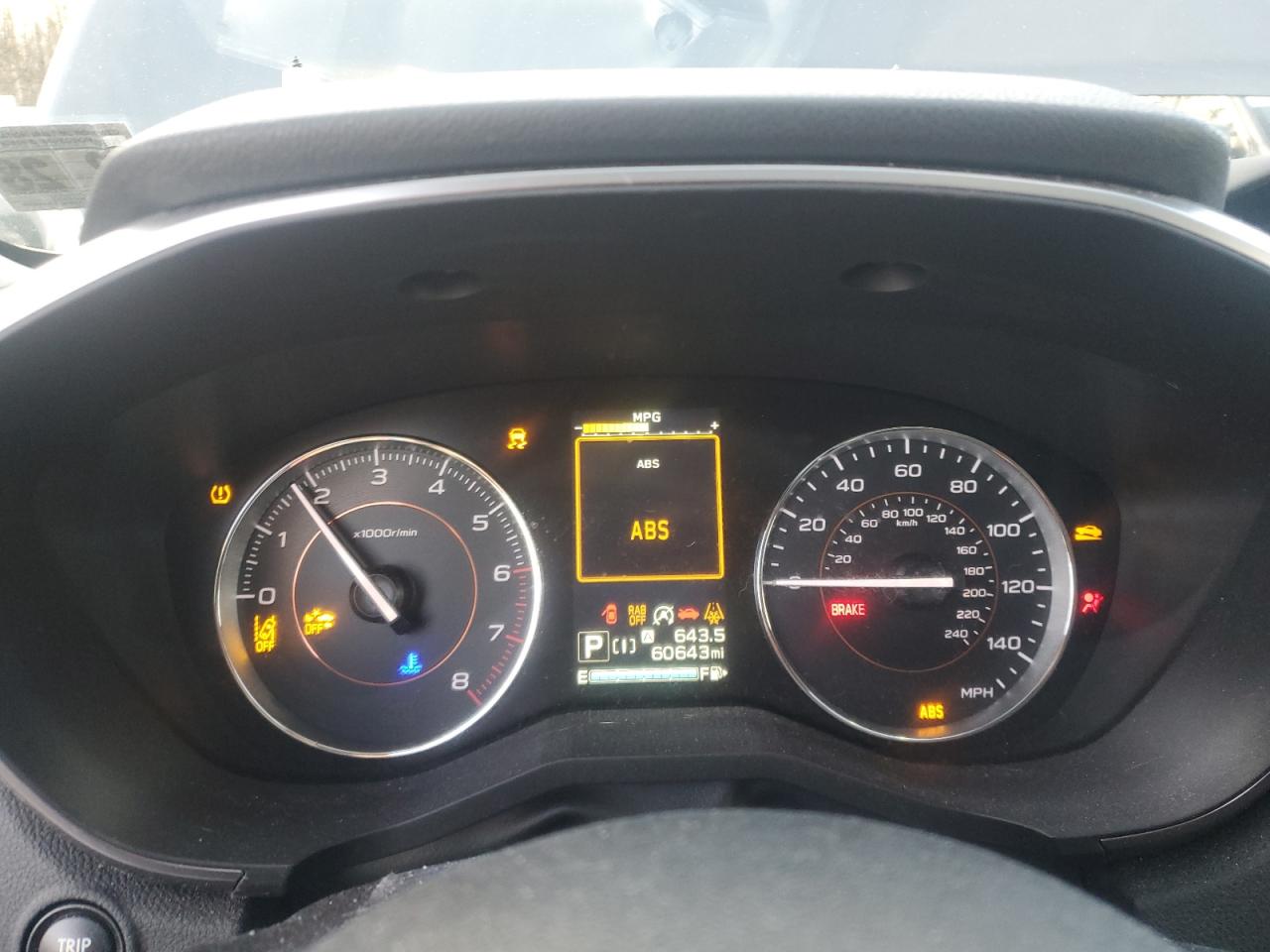 2023 SUBARU CROSSTREK LIMITED VIN:JF2GTHMC1P8289119