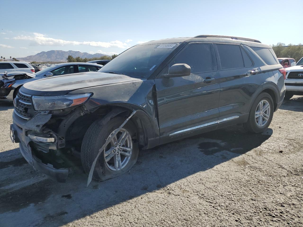 2022 FORD EXPLORER XLT VIN:1FMSK7DH4NGA20080
