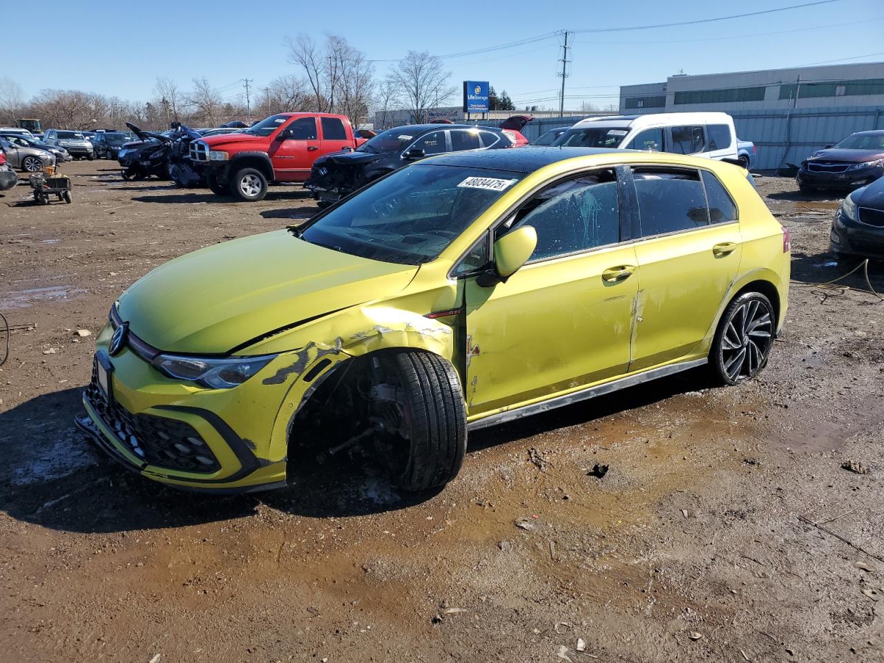 2022 VOLKSWAGEN GTI AUTOBAHN VIN:WVW687CD4NW121337