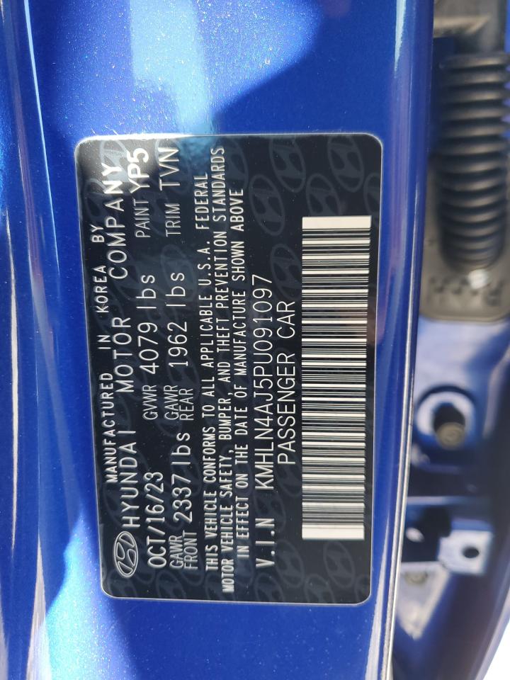 2023 HYUNDAI ELANTRA LIMITED VIN:KMHLN4AJ5PU091097