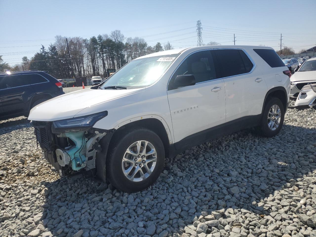 2022 CHEVROLET TRAVERSE LS VIN:1GNERFKWXNJ111597