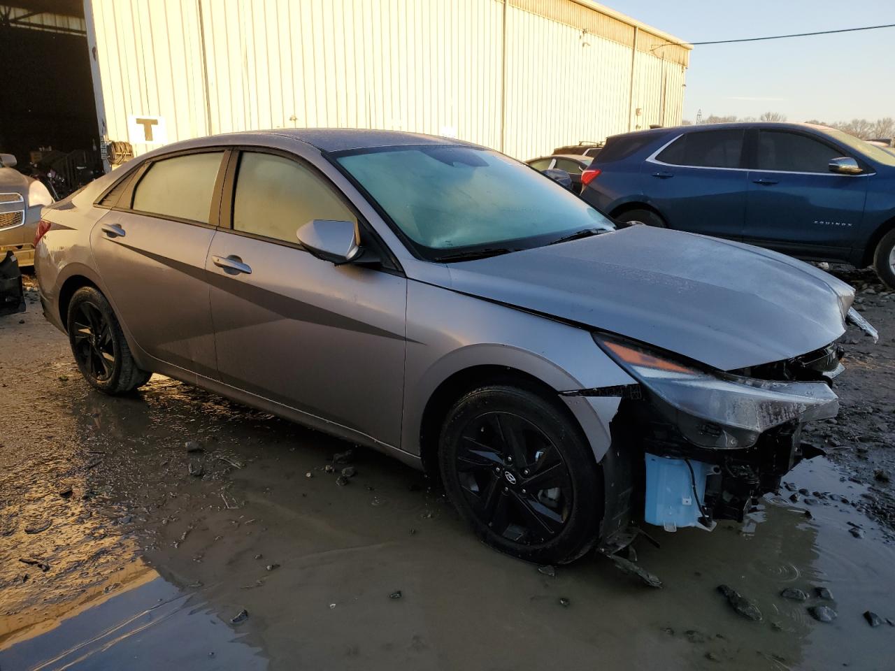 2023 HYUNDAI ELANTRA BLUE VIN:KMHLM4AJ0PU044918