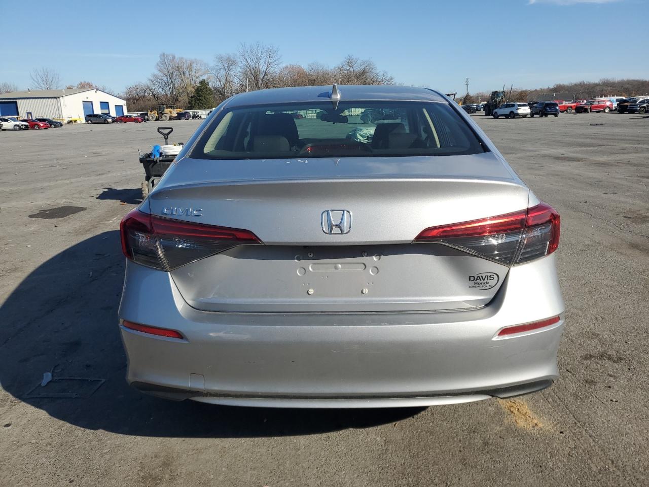 2022 HONDA CIVIC EX VIN:JHMFE1F7XNX008707