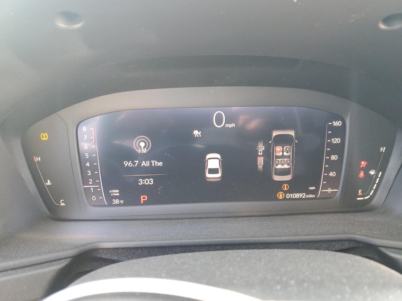 2023 HONDA ACCORD EX VIN:1HGCY1F36PA052767