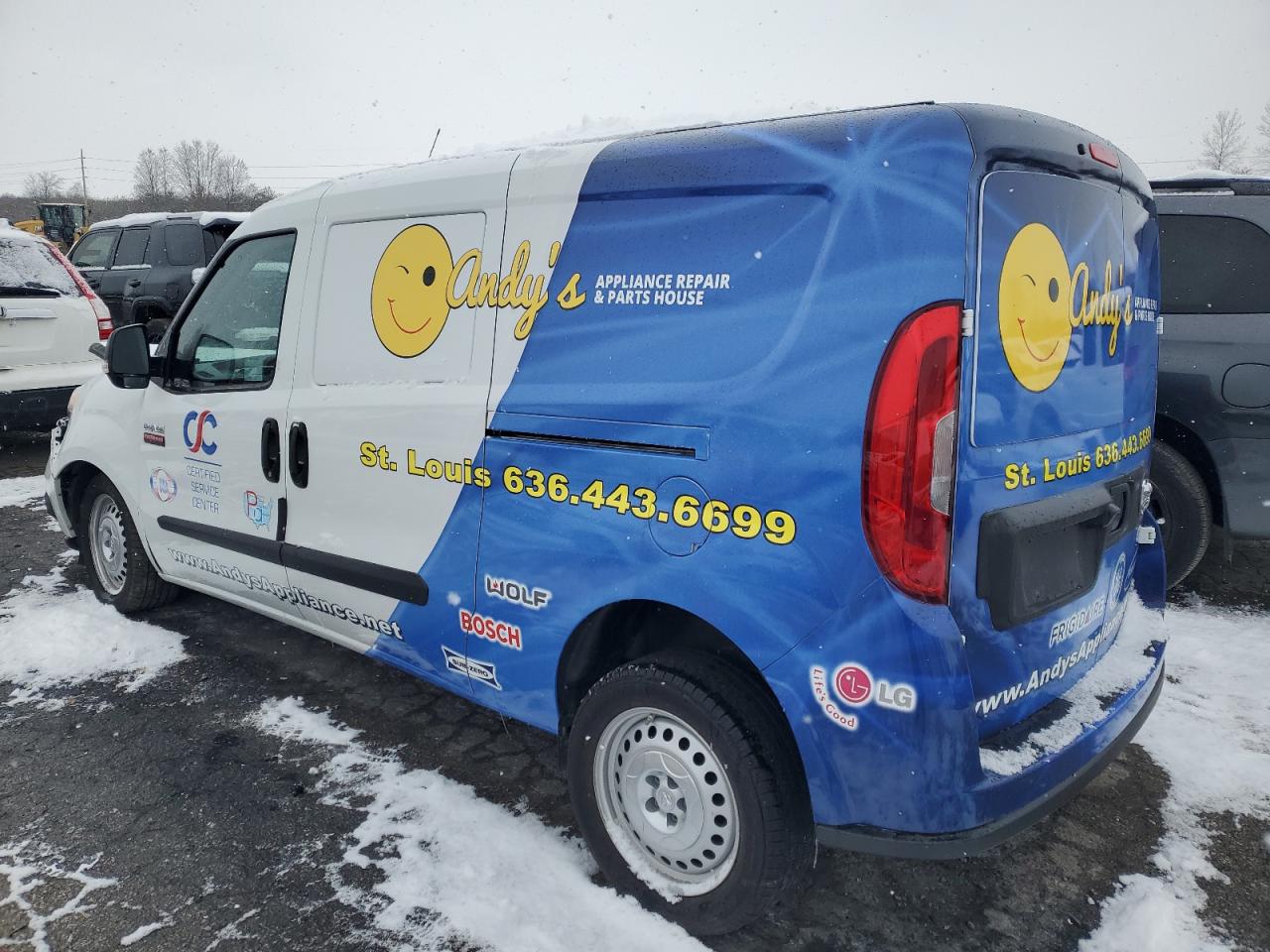 2022 RAM PROMASTER CITY TRADESMAN VIN:ZFBHRFAB1N6Y40033