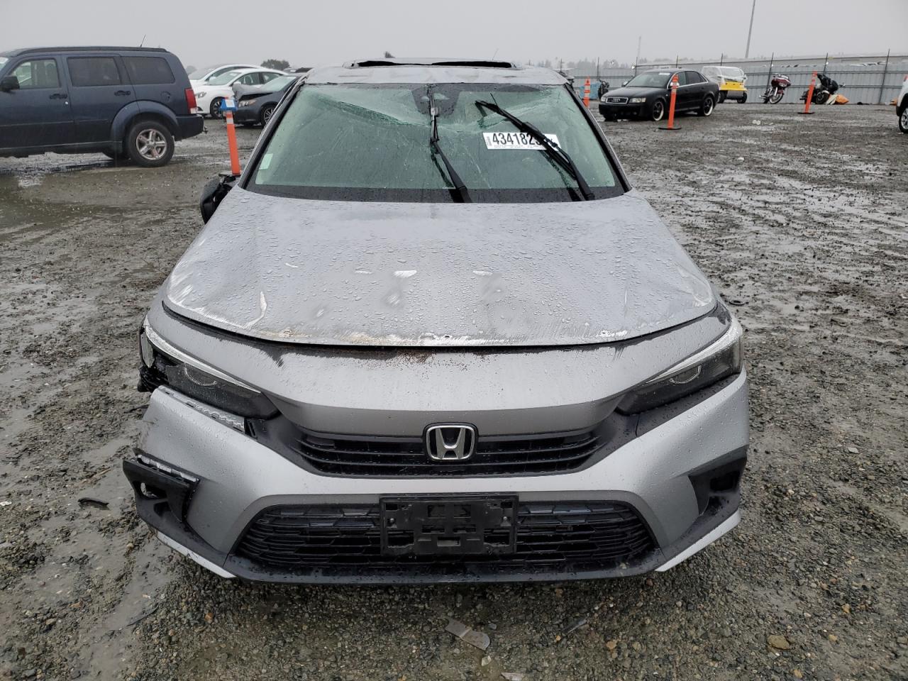 2022 HONDA CIVIC EX VIN:JHMFE1F75NX007061