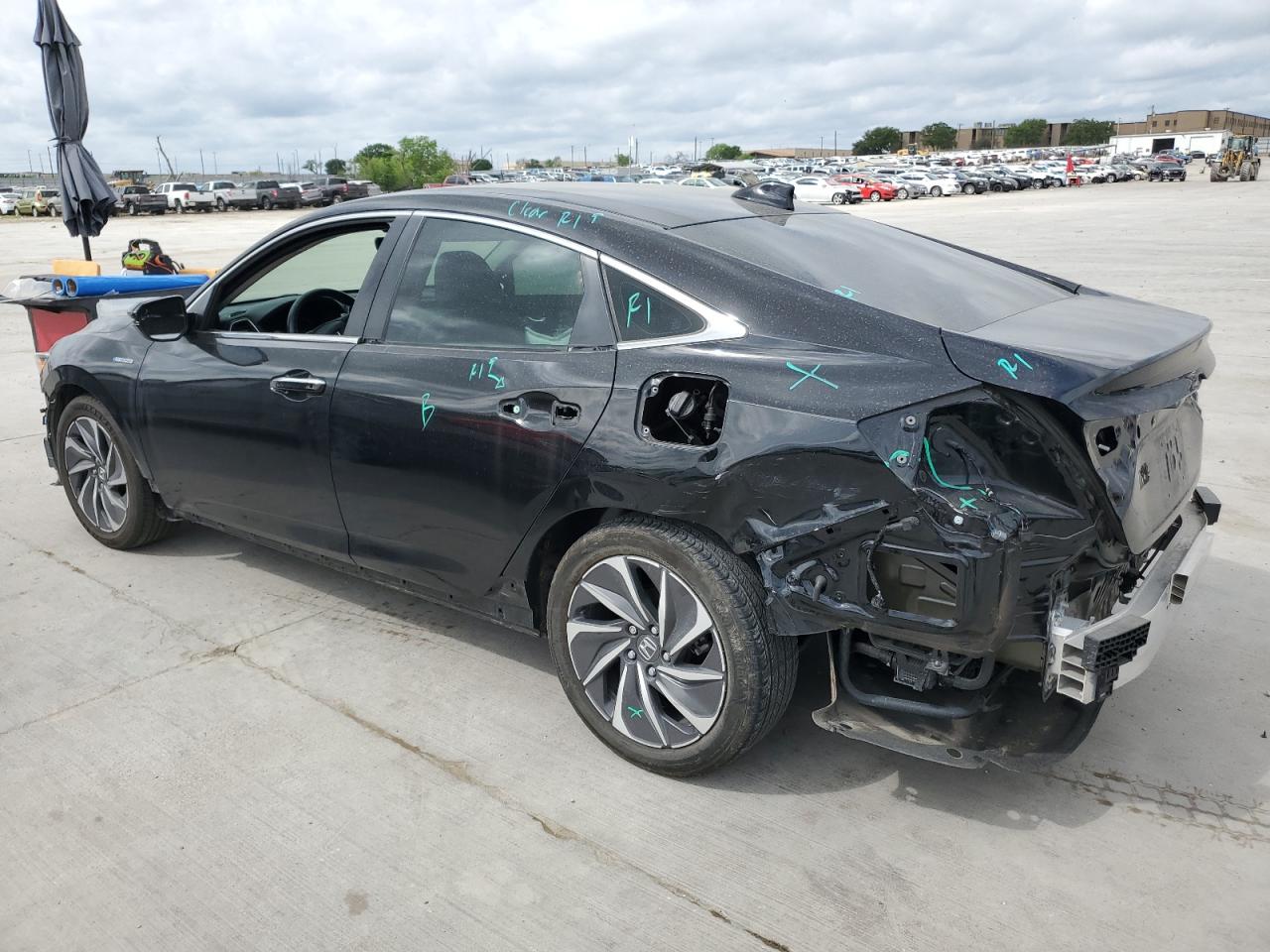 2022 HONDA INSIGHT TOURING VIN:19XZE4F98NE005113