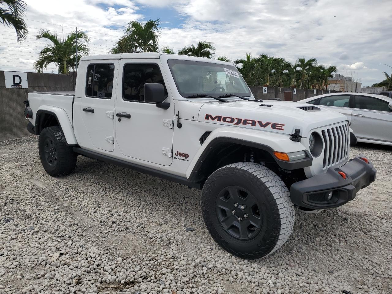 2022 JEEP GLADIATOR MOJAVE VIN:1C6JJTEG3NL123877