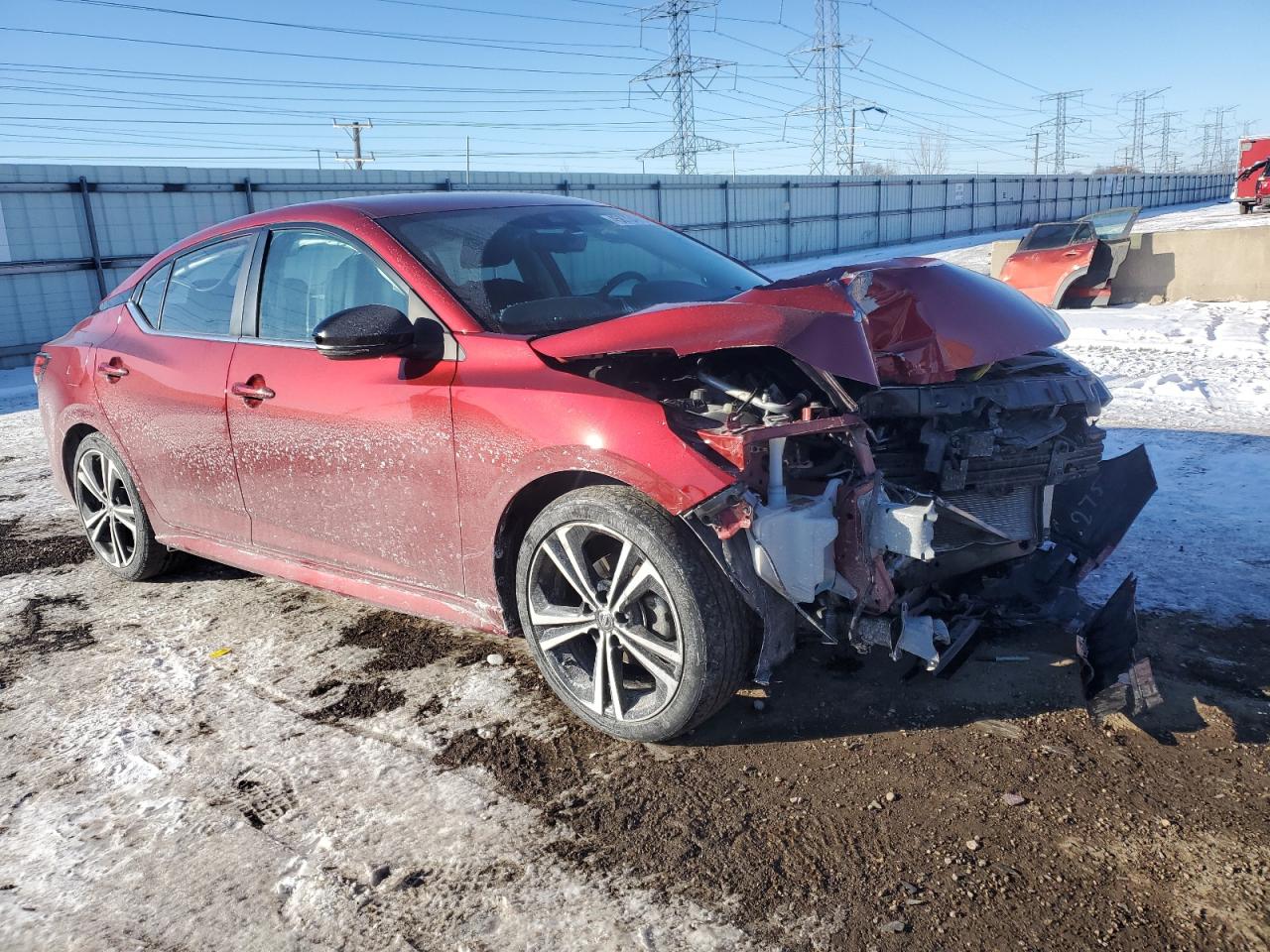2022 NISSAN SENTRA SR VIN:3N1AB8DV1NY300388