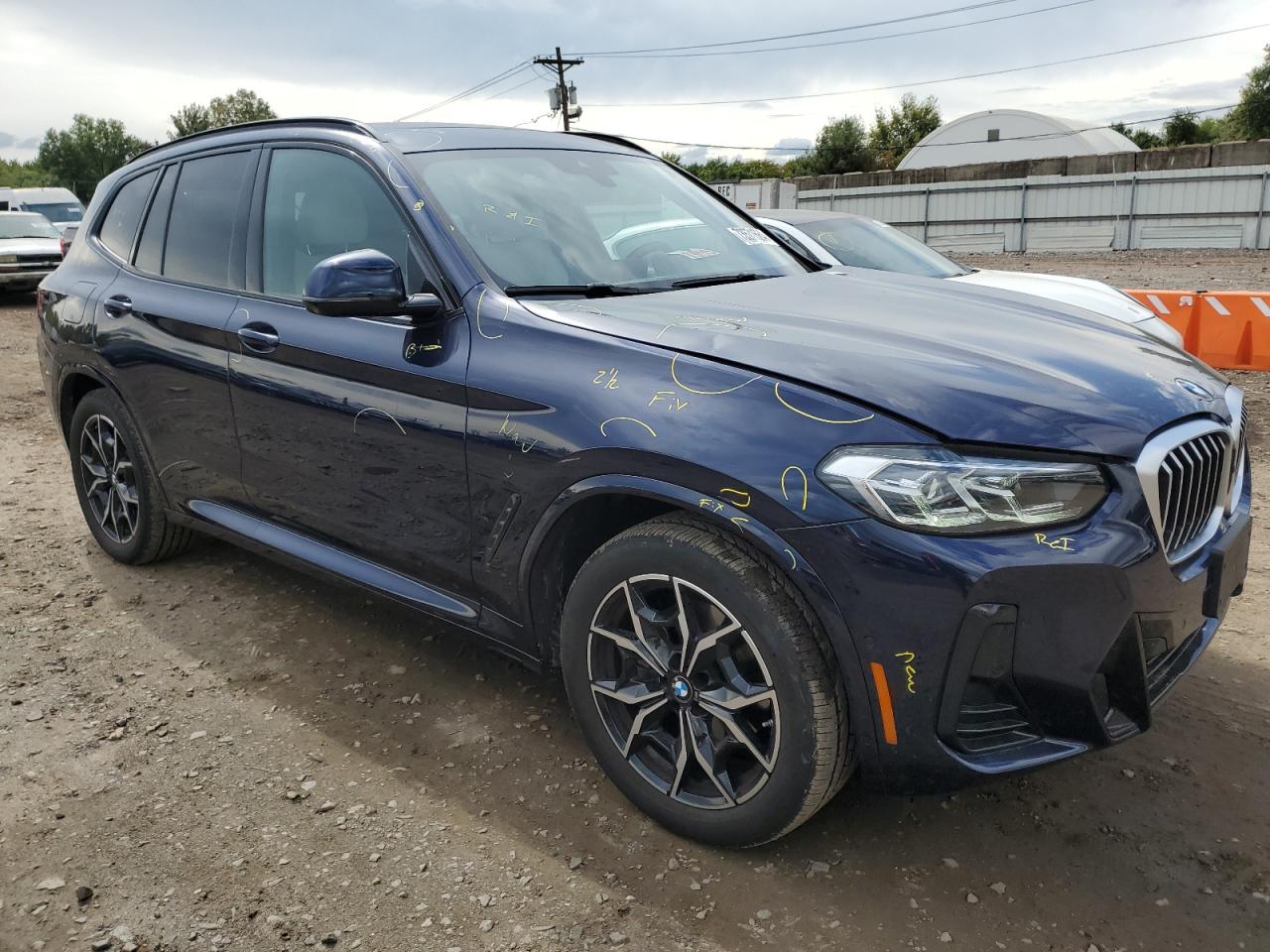 2023 BMW X3 XDRIVE30I VIN:5UX53DP04P9R49422