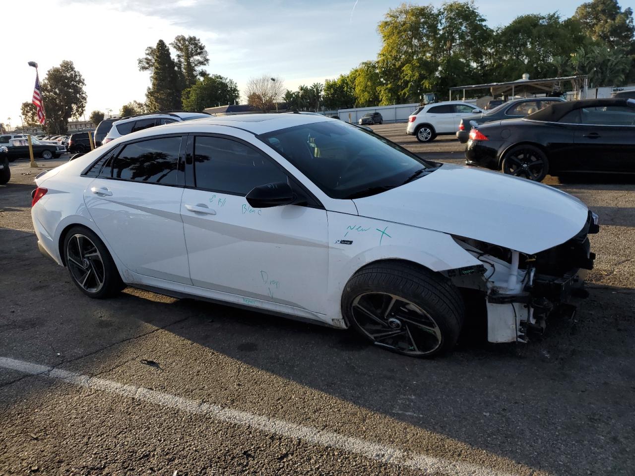 2023 HYUNDAI ELANTRA N LINE VIN:KMHLR4AF5PU588909