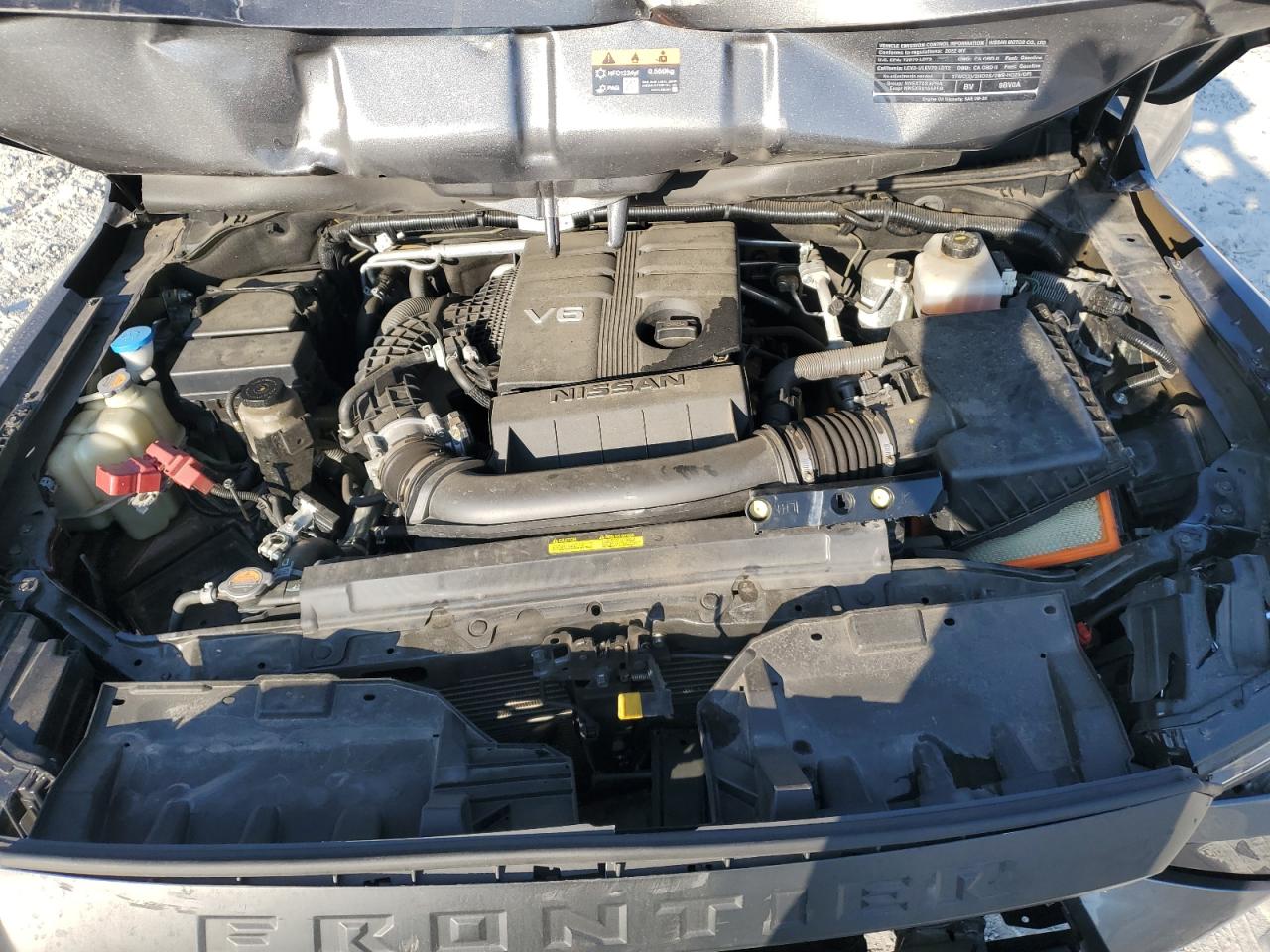 2022 NISSAN FRONTIER S VIN:1N6ED1CM1NN637274