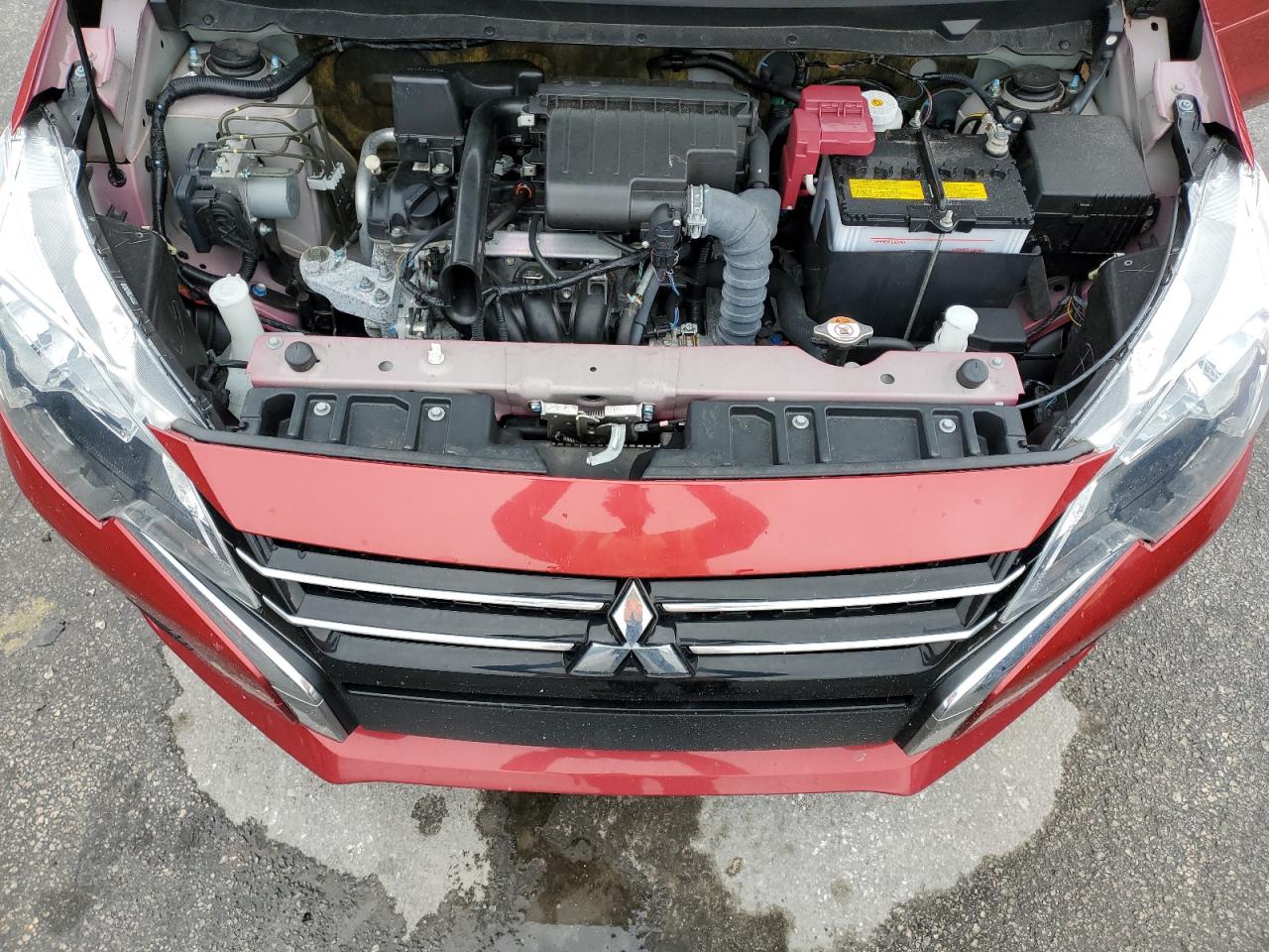 2022 MITSUBISHI MIRAGE ES VIN:ML32AUHJ0NH008170