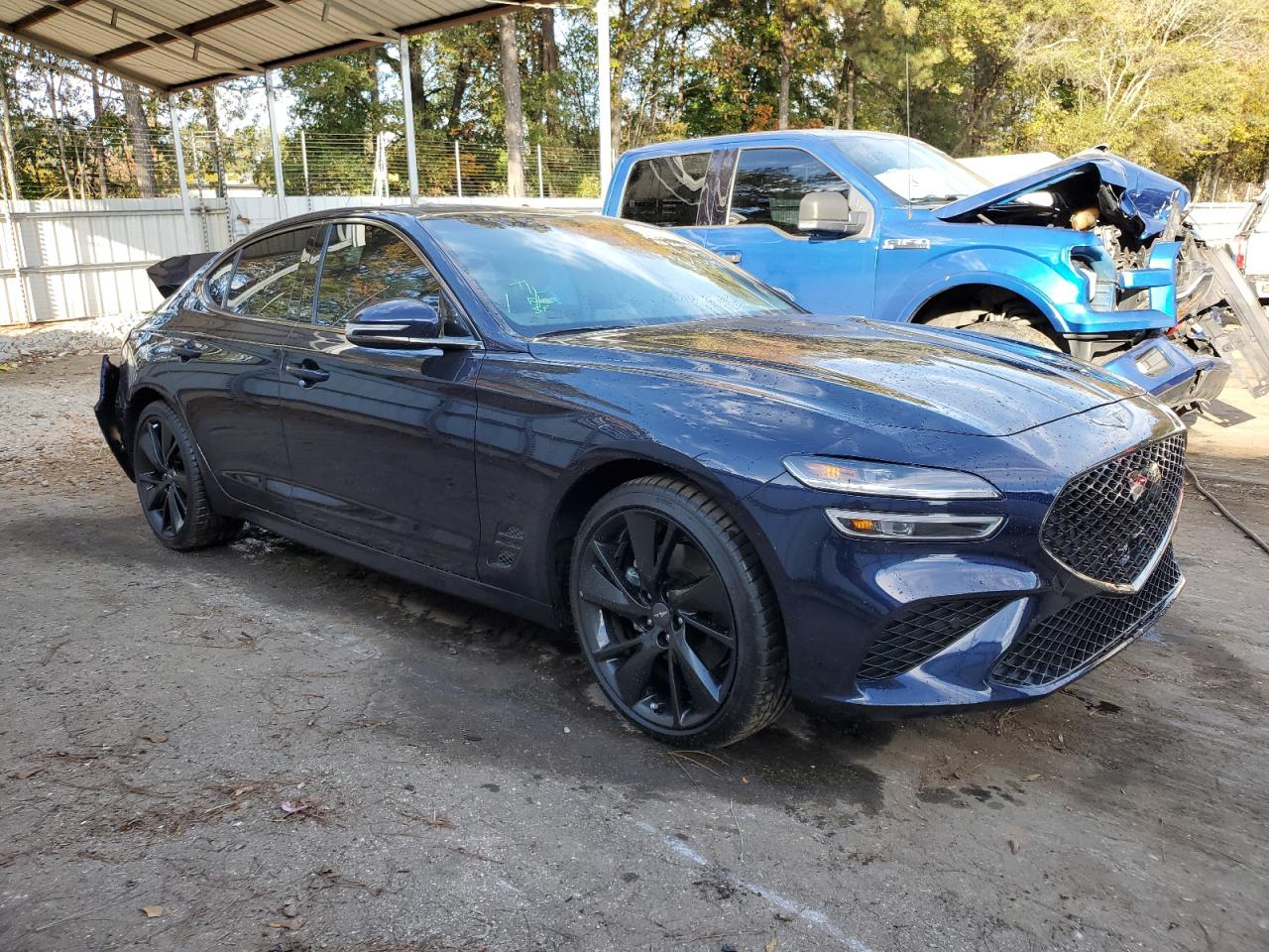 2023 GENESIS G70 BASE VIN:KMTG34TA0PU124243