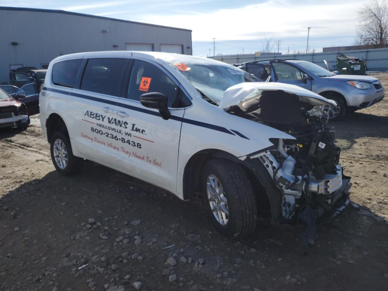 2024 CHRYSLER PACIFICA TOURING VIN:2C4RC1FG3RR126350