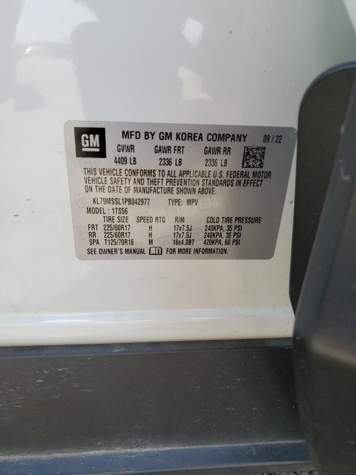 2023 CHEVROLET TRAILBLAZER ACTIV VIN:KL79MSSL1PB042977