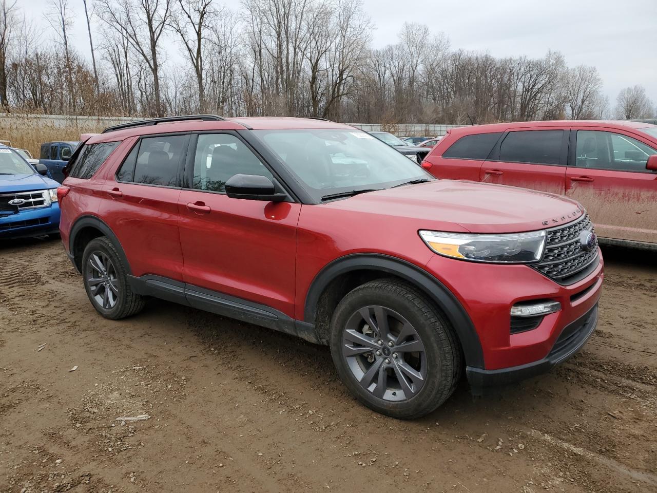 2022 FORD EXPLORER XLT VIN:1FMSK8DH7NGB08613