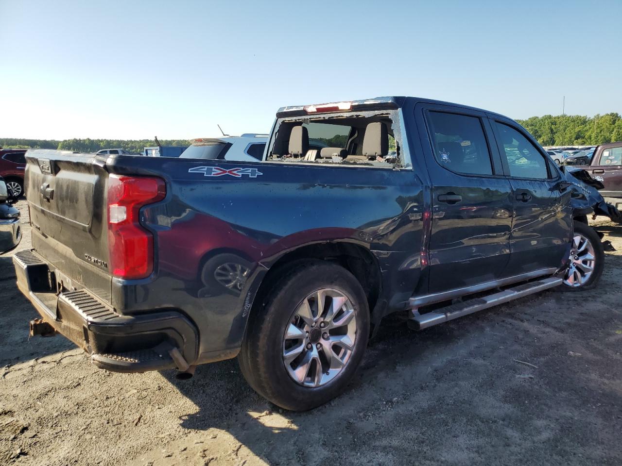 2022 CHEVROLET SILVERADO LTD K1500 CUSTOM VIN:3GCPYBEK4NG203439