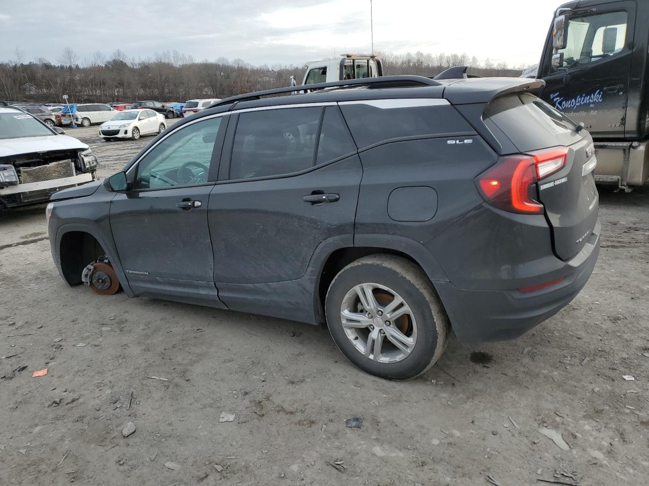 2022 GMC TERRAIN SLE VIN:3GKALTEV7NL110091