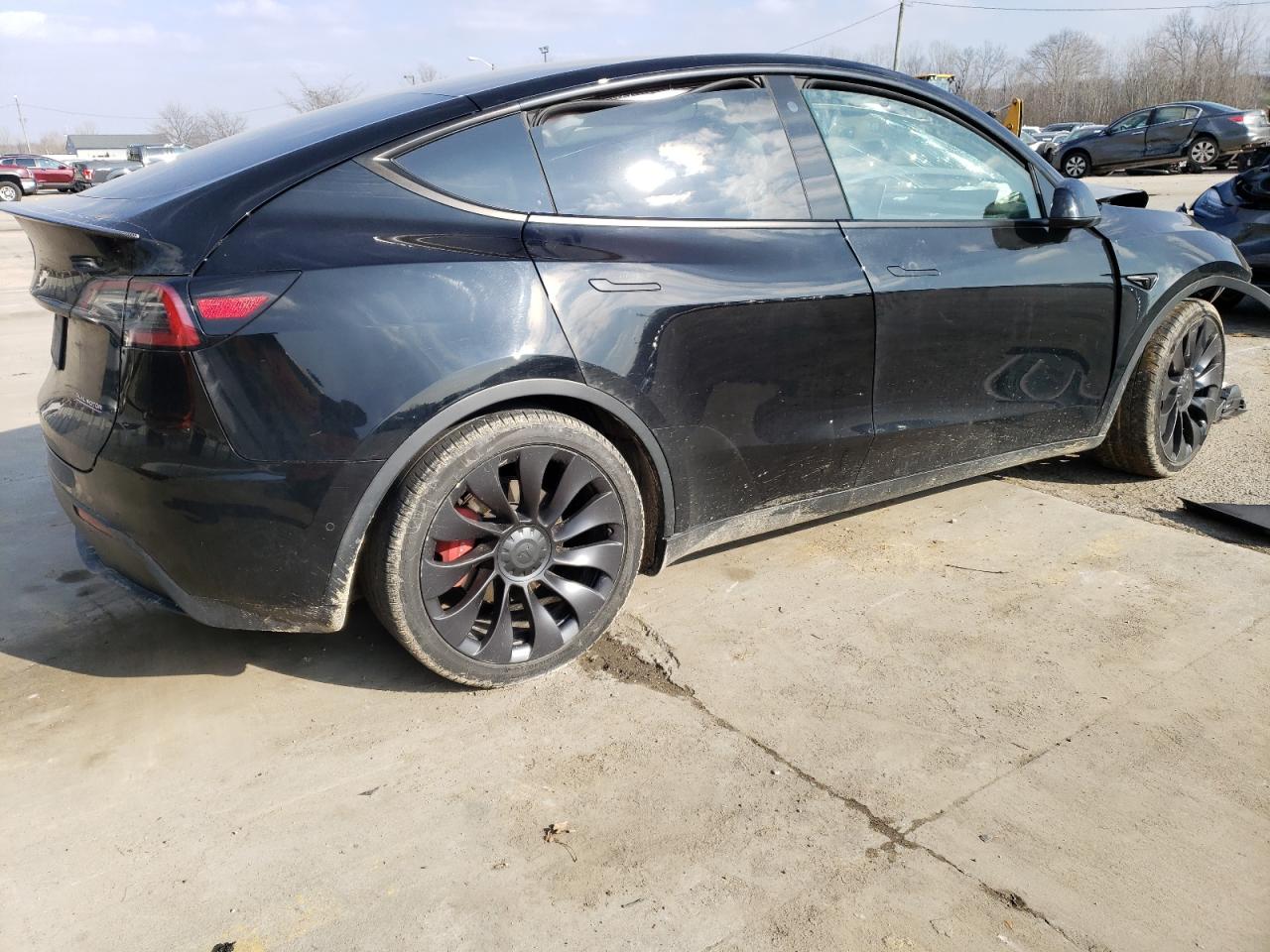 2022 TESLA MODEL Y  VIN:7SAYGDEF1NF343706