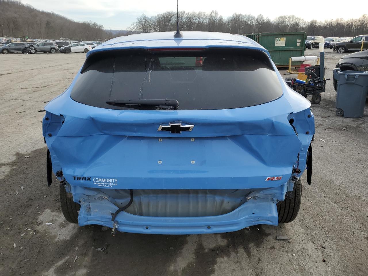 2024 CHEVROLET TRAX 1RS VIN:KL77LGE25RC080882