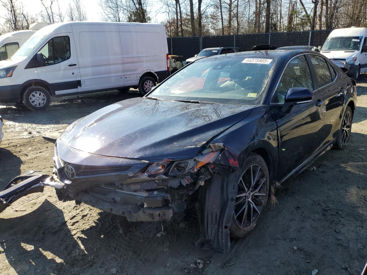 2022 TOYOTA CAMRY SE VIN:4T1G11AK0NU665798