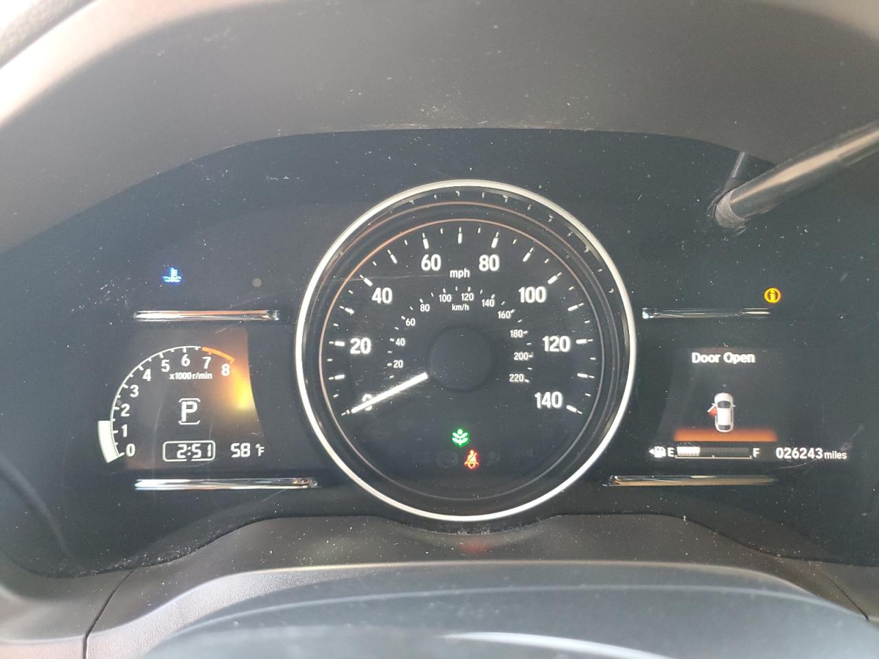 2022 HONDA HR-V EX VIN:3CZRU6H52NM773050