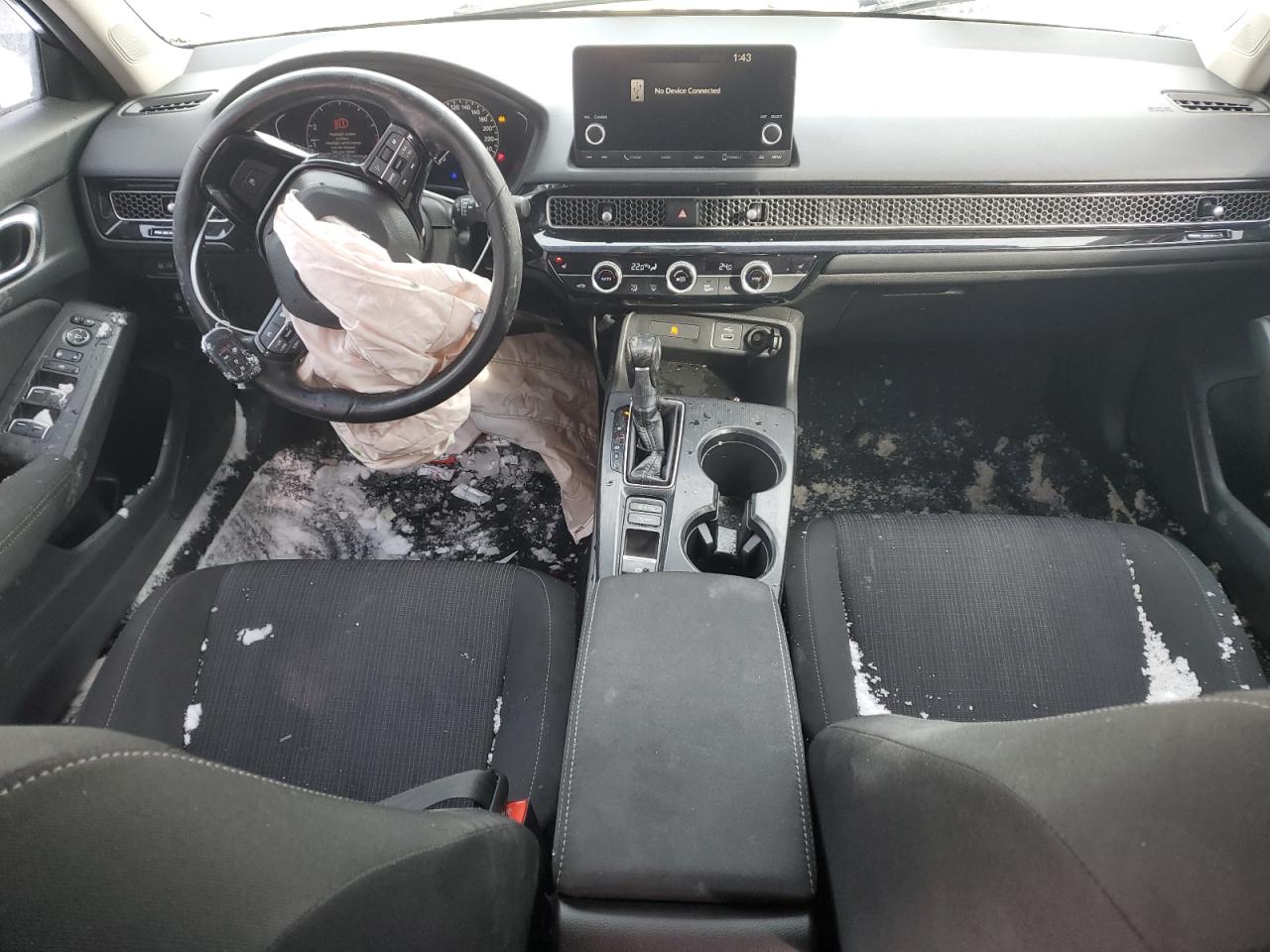 2022 HONDA CIVIC EX VIN:2HGFE2F31NH100976