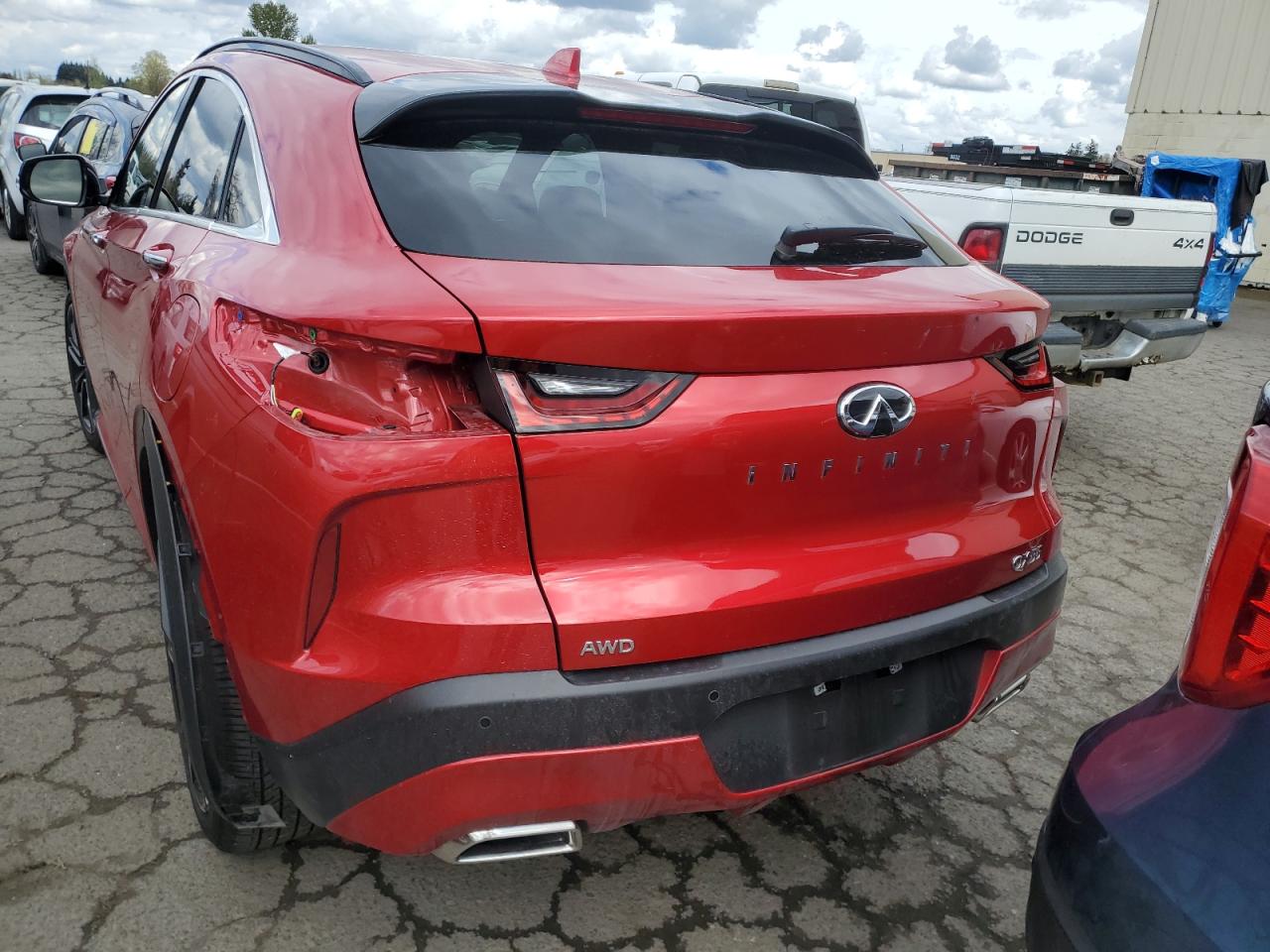 2022 INFINITI QX55 SENSORY VIN:3PCAJ5L34NF102625