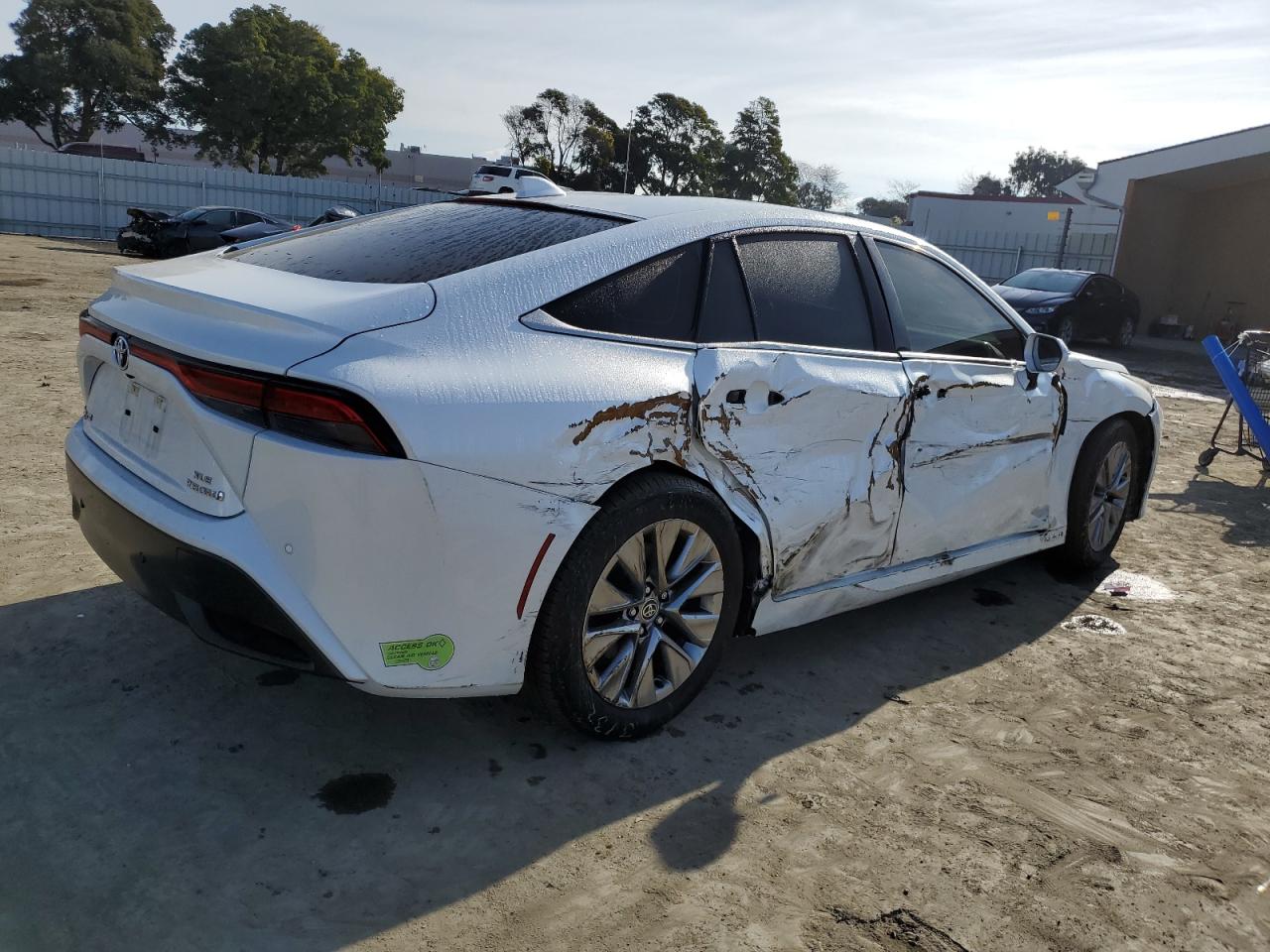 2022 TOYOTA MIRAI LE VIN:JTDAAAAAXNA006761