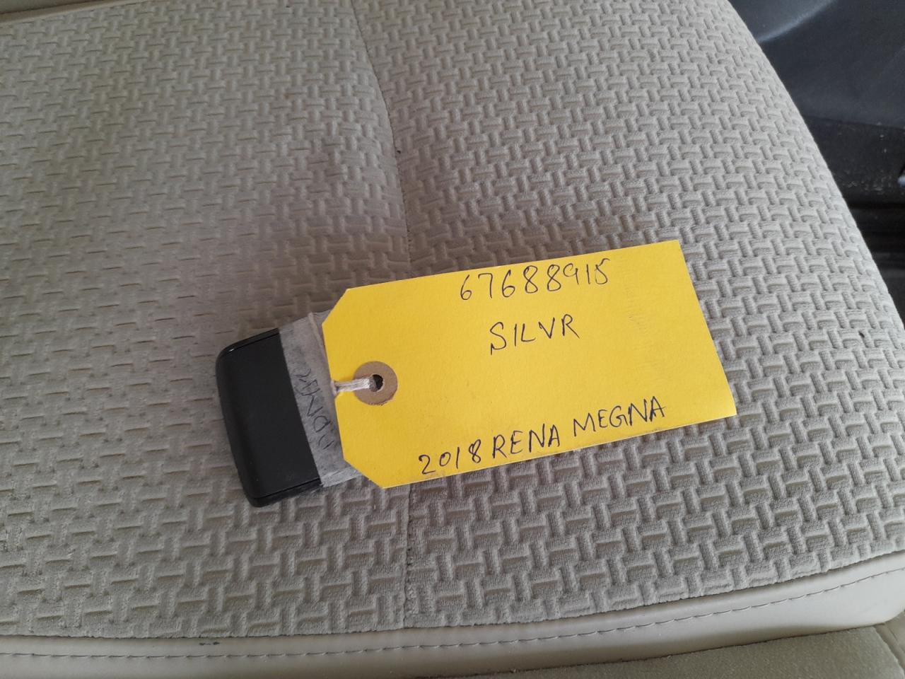 2018 RENAULT MEGANE VIN:VF1LRREX5JR******