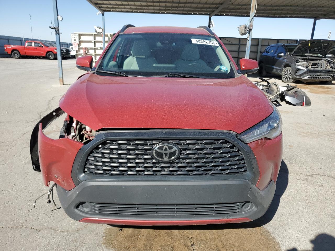 2022 TOYOTA COROLLA CROSS LE VIN:7MUCAABG9NV006402