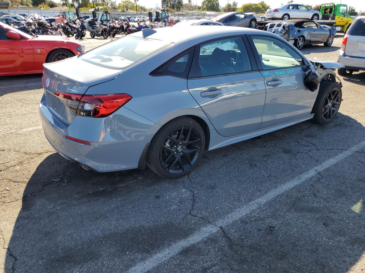 2022 HONDA CIVIC SPORT VIN:2HGFE2F5XNH608204
