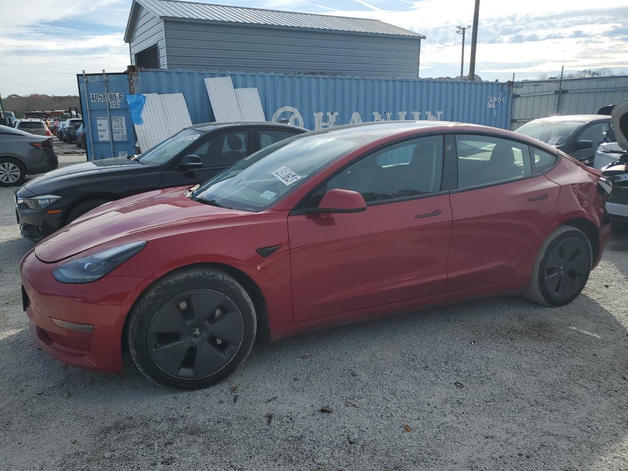 2022 TESLA MODEL 3  VIN:5YJ3E1EA9NF370698