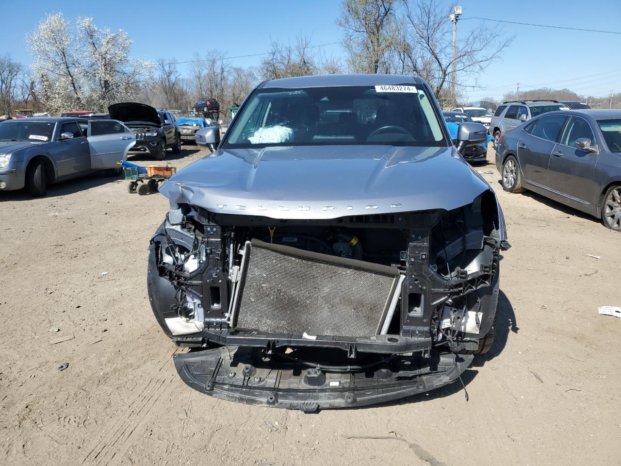 2022 KIA TELLURIDE LX VIN:5XYP24HC5NG224347