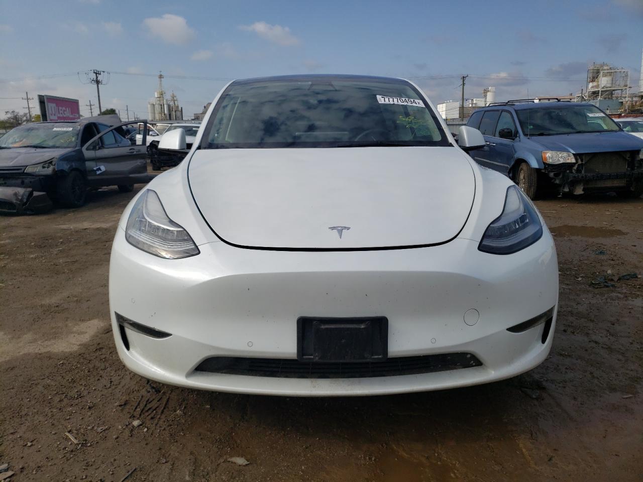 2022 TESLA MODEL Y  VIN:7SAYGAEE1NF383449