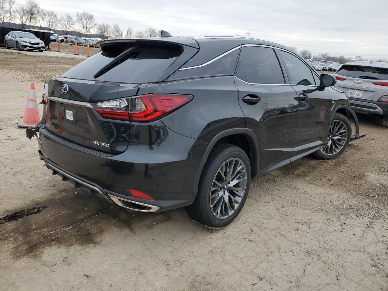 2022 LEXUS RX 350 F-SPORT VIN:2T2YZMDA7NC365724