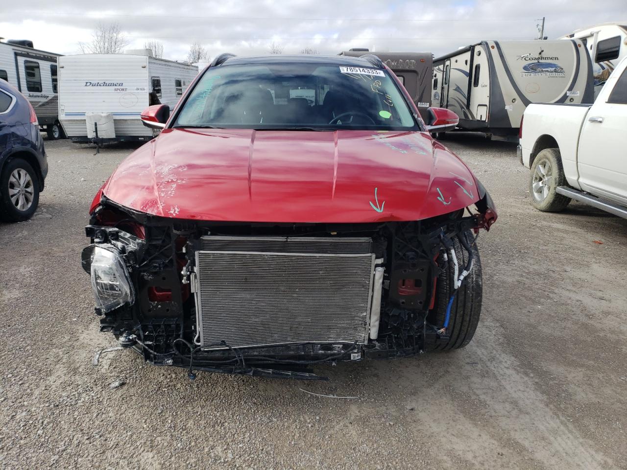 2023 HYUNDAI TUCSON LIMITED VIN:5NMJECAE4PH187528