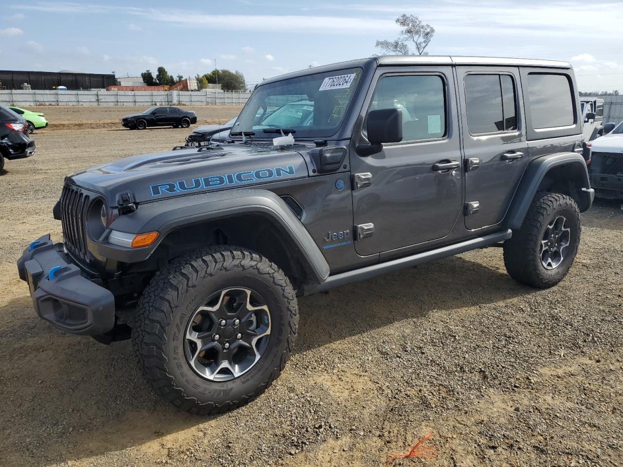 2023 JEEP WRANGLER RUBICON 4XE VIN:1C4JJXR68PW652244