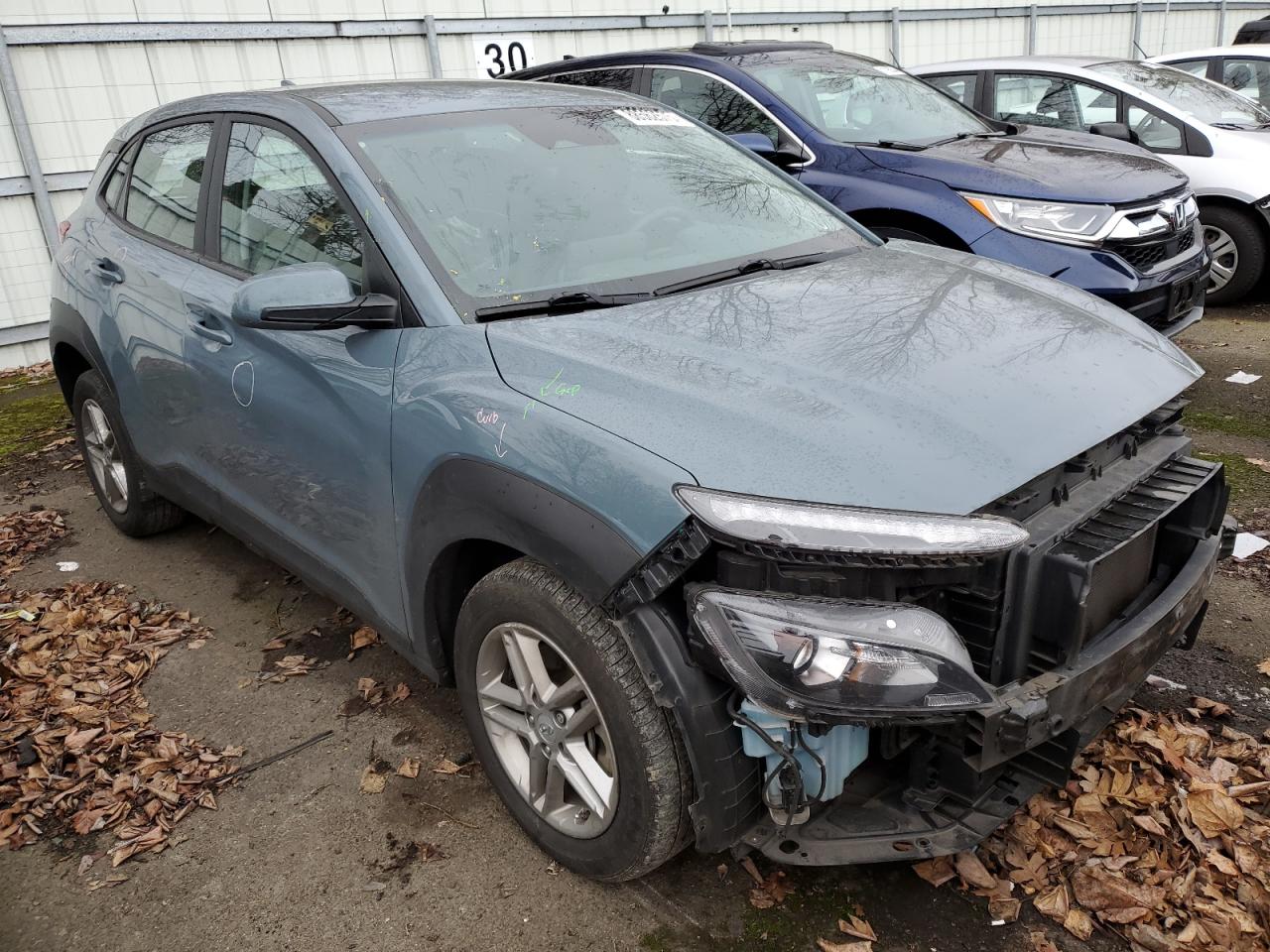 2022 HYUNDAI KONA SEL VIN:KM8K2CAB2NU864404