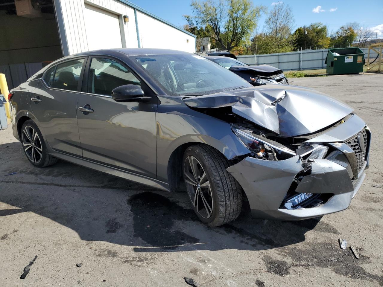 2022 NISSAN SENTRA SR VIN:3N1AB8DV8NY254204