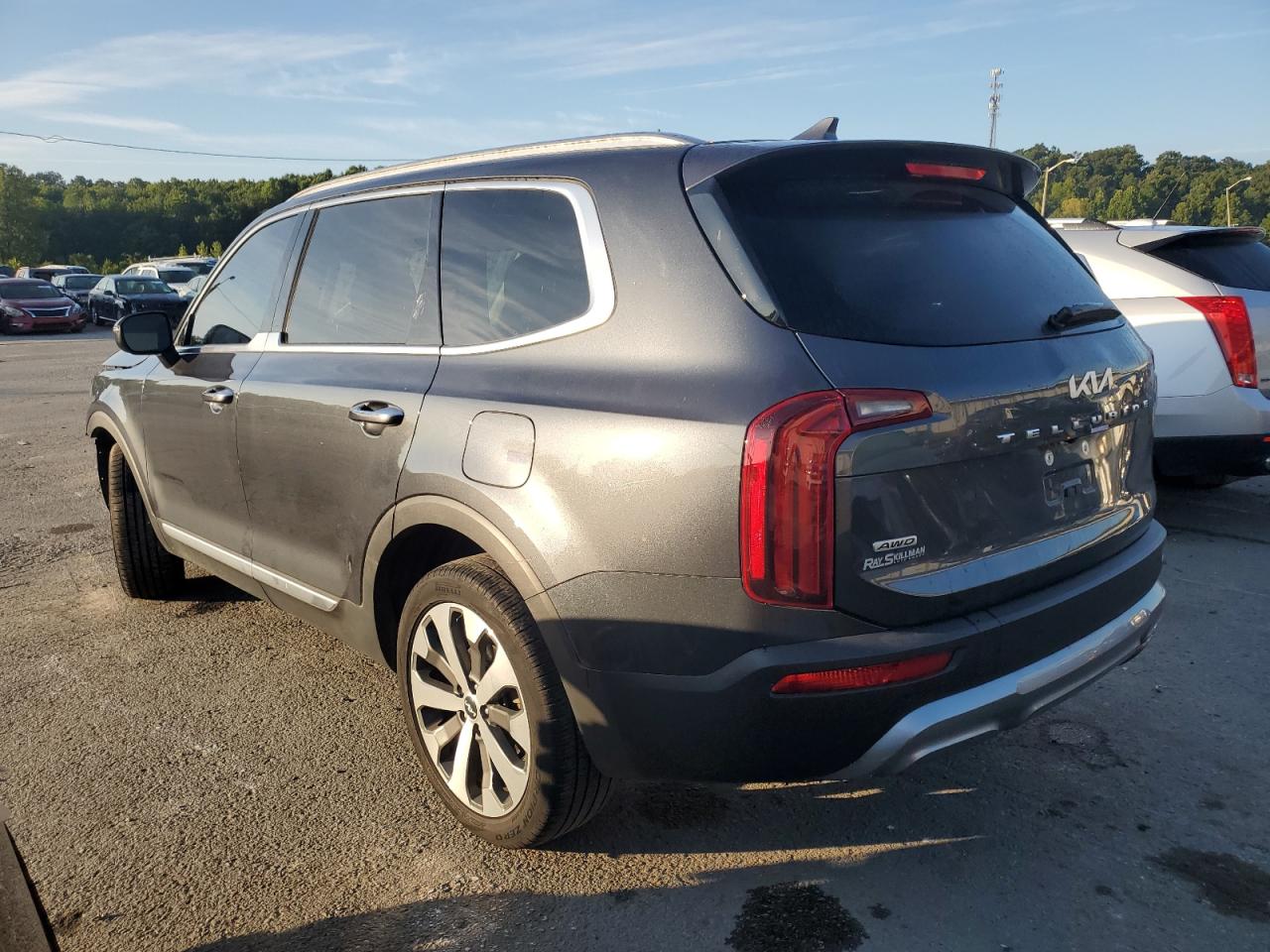 2022 KIA TELLURIDE S VIN:5XYP6DHCXNG243366