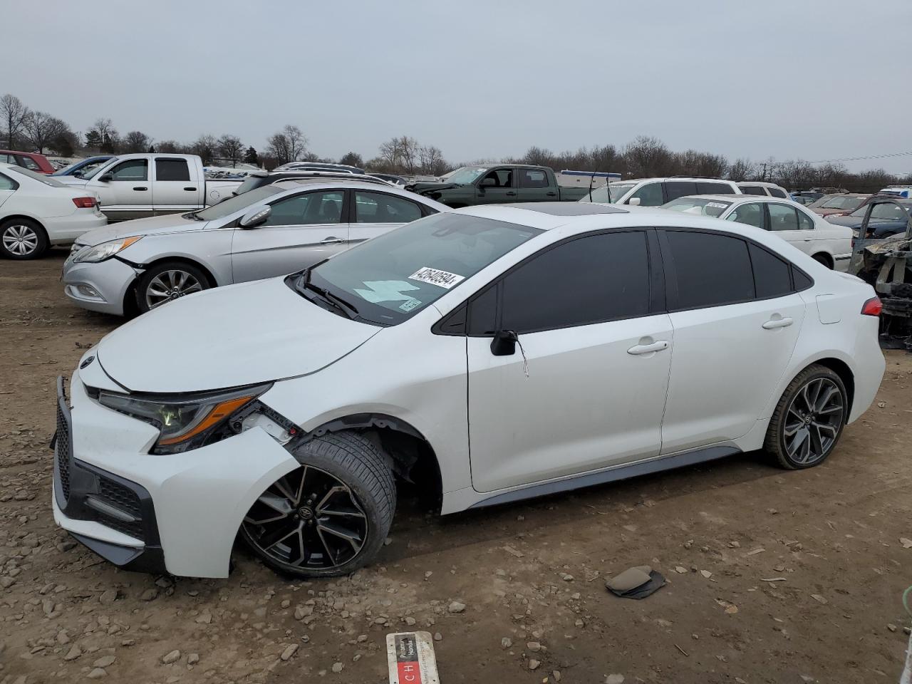 2022 TOYOTA COROLLA SE VIN:5YFP4MCEXNP105384