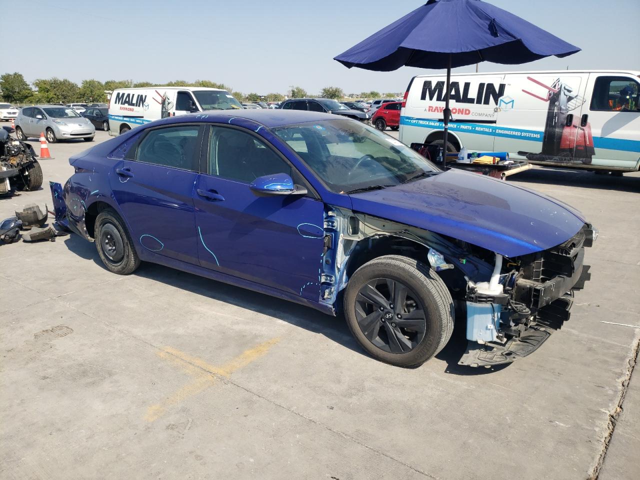 2023 HYUNDAI ELANTRA SEL VIN:KMHLM4AG9PU439135