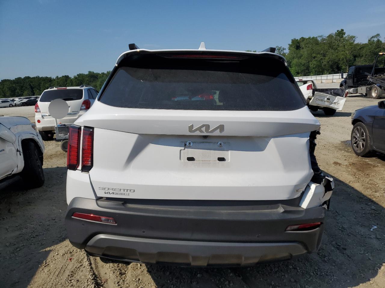2023 KIA SORENTO EX VIN:5XYRHDLFXPG214862