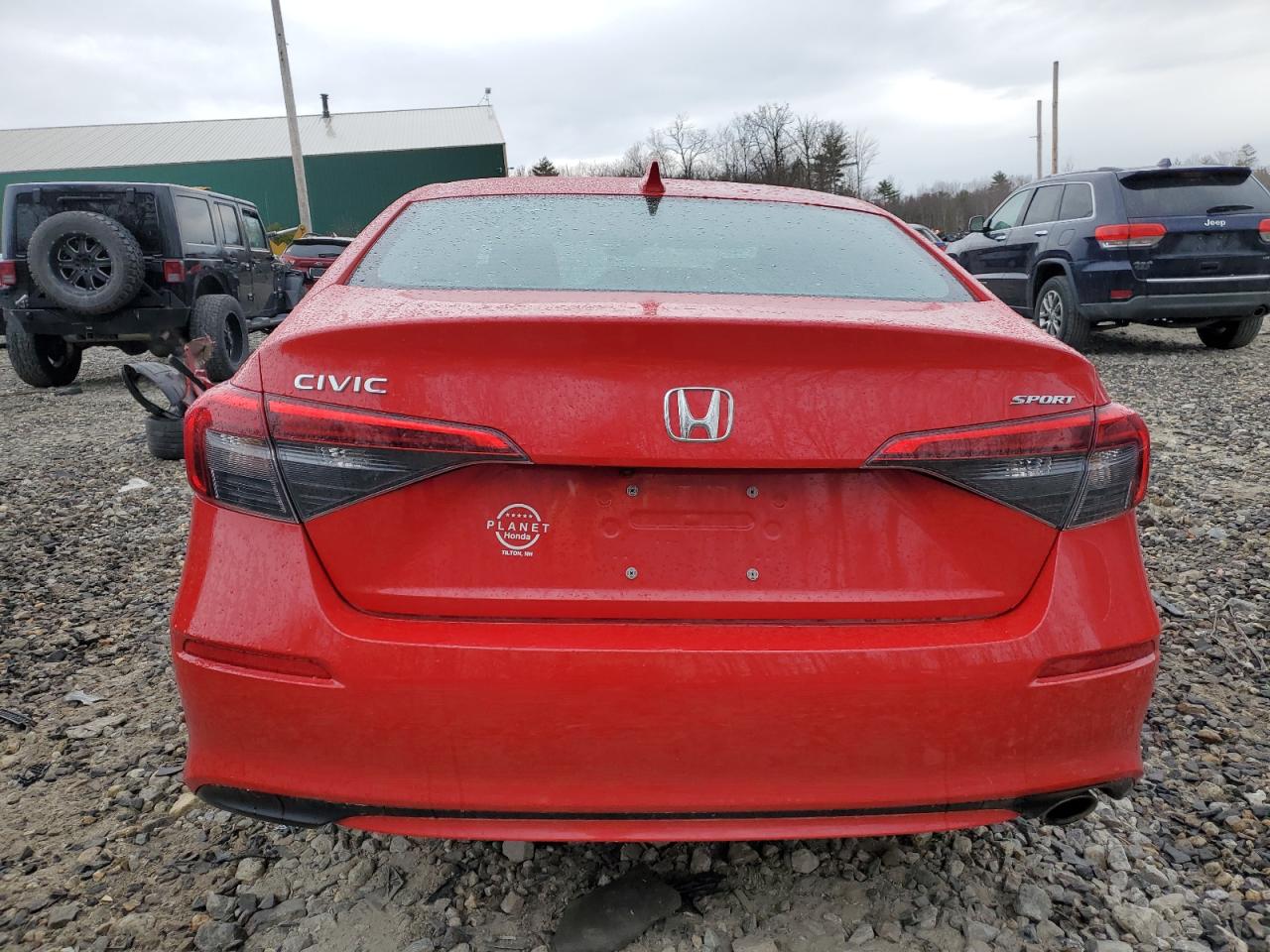 2022 HONDA CIVIC SPORT VIN:2HGFE2F57NH599154